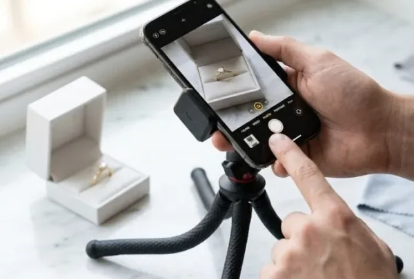 take beautiful jewelry photos