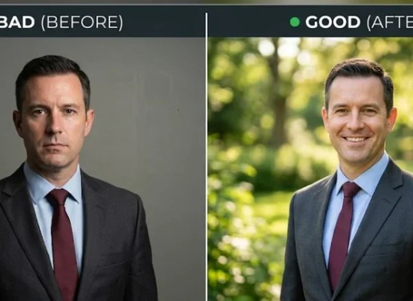 perfect professional headshot