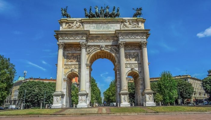 Arco della pace, Arc, Milan