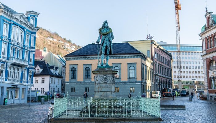 Bergen, Norway, Statue Bergen, Norway, Statue