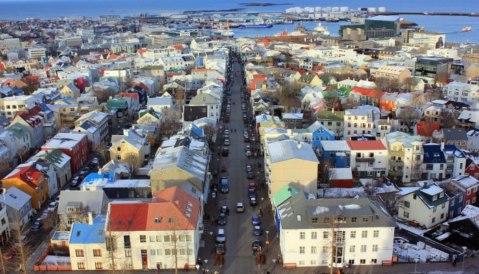 City, Iceland, Colour