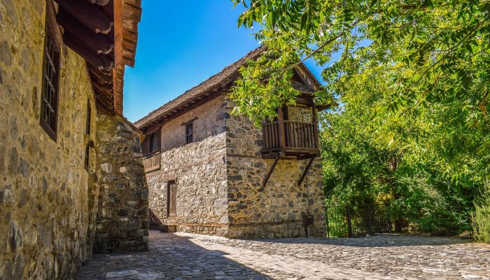 Cyprus, Kalopanayiotis, Monastery