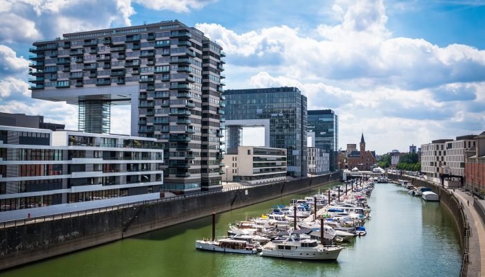 Kranhäuser im Rheinauhafen