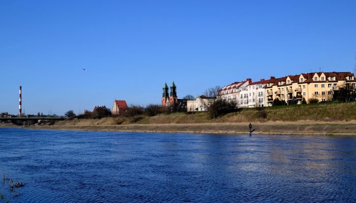 Poznan, River, The cathedral