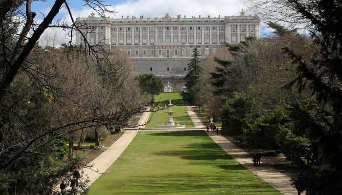 Royal palace, Madrid,